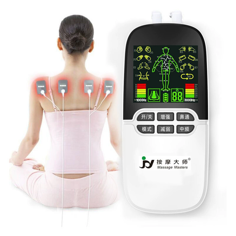 Устройство массажа TENS (Massage Masters) Dual-Channel, перезаряжаемое для шеи, талии и ног