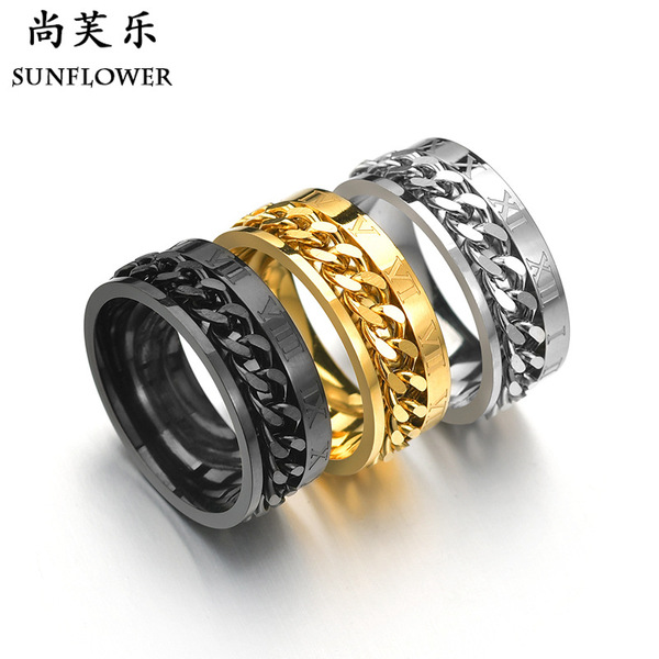 Men's ring stainless steel