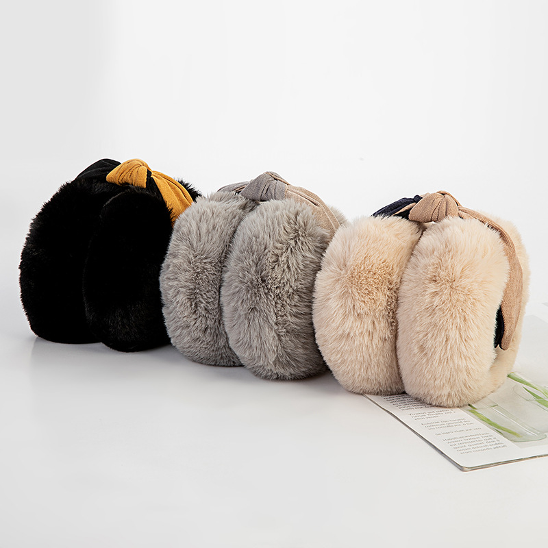 新型韓国版の2色のカチューシャは折り畳みを防いで怠惰なウサギの毛を防ぎます。