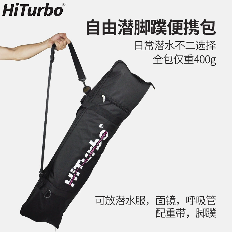 HiTurbo Бесплатная Дайвинг Длинная Сумка Флиппер Из Углеродного Волокна Ежедневная Портативная Сумка Плечо Оборудование Для Дайвинга