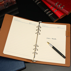 Creative Notebook withPU Leather and Expandable Pages, Office Notebook, Add Your Logo, Wholesale
