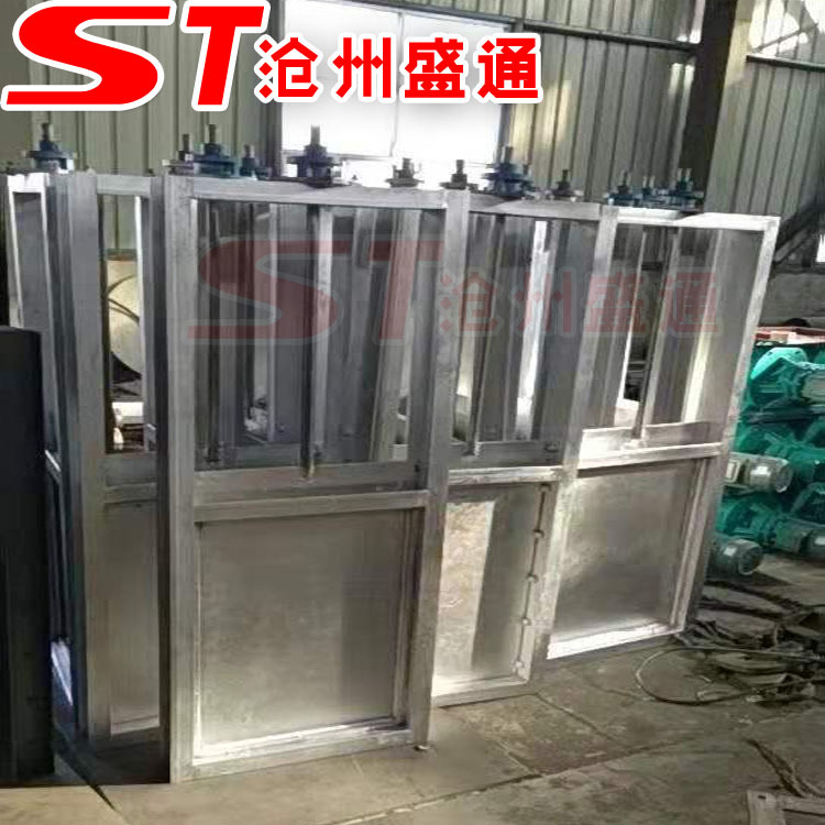 不锈钢插板阀 螺旋闸板阀 各种材质异形闸阀 手轮启闭机闸板阀