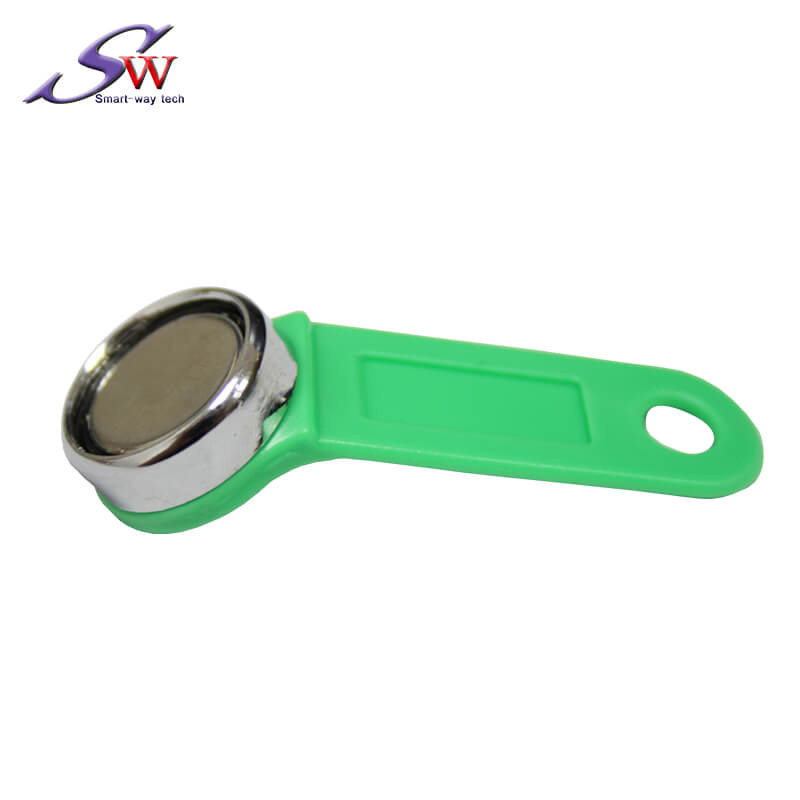 直销厂家磁性TM铁环卡 iButton纽扣卡 DS1990A手柄铁环纽扣卡