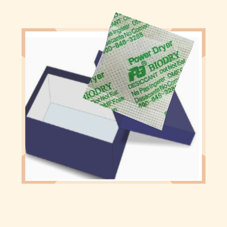 Chengfeng en stock G agente a prueba de humedad caja de ropa zapatos a prueba de moho Bolsa De fábrica ropa pequeña bolsa a prueba de humedad desecante