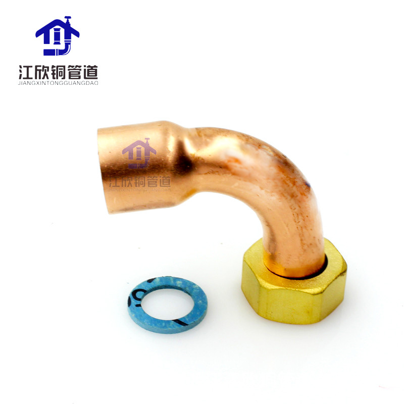 Accesorios de la válvula de bola de unión de la válvula de conexión floja de alambre exterior de cobre rojo que flanquea accesorios de tubería de fontanería DN15-67