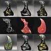 Folk guitar guard Eukry Board scratchrior scratchrior scratchromes sound hole sticker personality guitar guard accessories