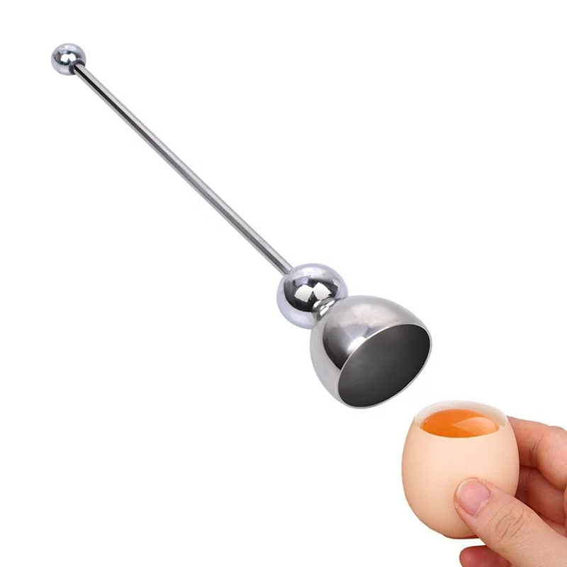 Stainless steel egg opener Egg mouth opener Egg knocker Egg shell opener Egg shell cutter Kitchen tools