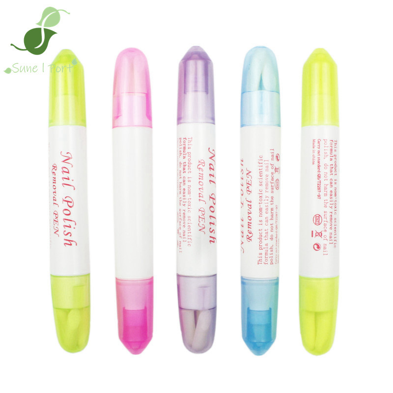 Nail tools nail washing pen 5 colors optional cleaning removal nail polish correction pen nail edge decontamination nail removal pen