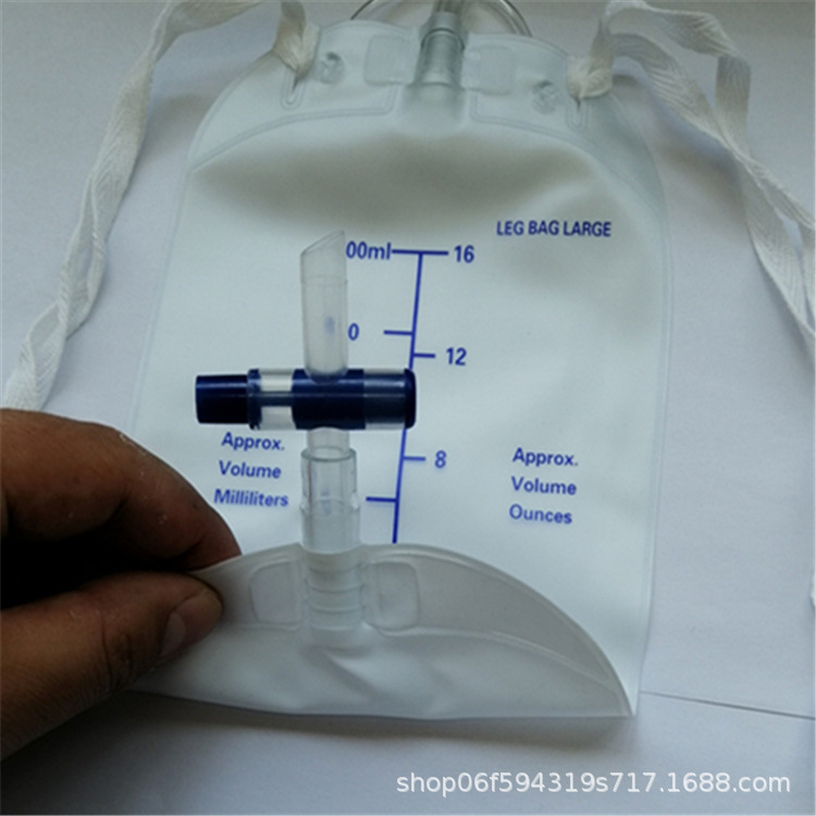 ¿Cruz tipo de válvula de 500ml polainas tipo bolsa de recogida de orina transparente bolsa de recogida de orina? </S> </S> </S>