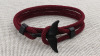 New Milan Line Ocean Series Anchor Style Whale Whale Bracelet Bennis Nian Couple Red Hand Rope