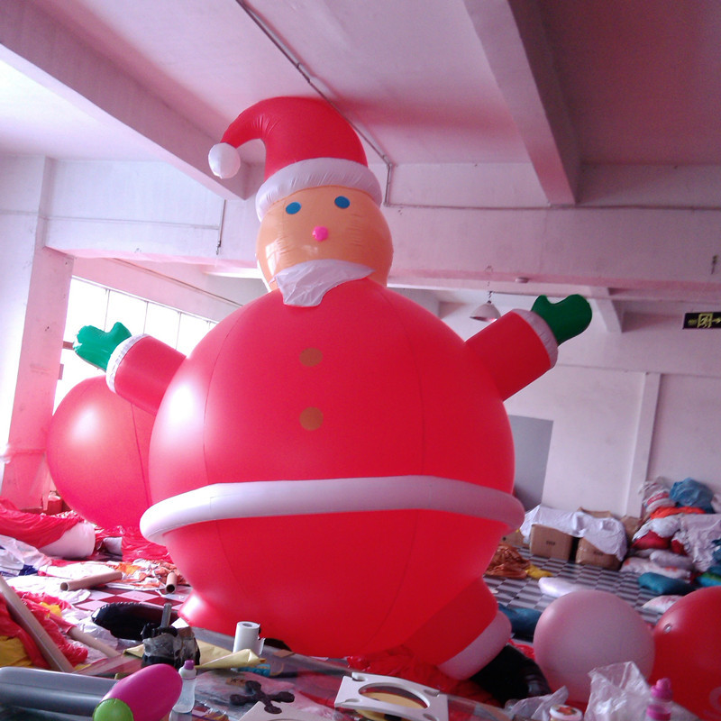 圣诞充气产品圣诞气模充气圣诞老人充气雪人充气人偶广告气模制作