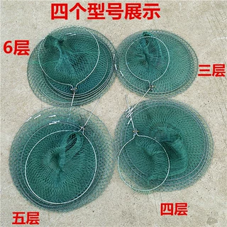 渔具4股线小眼胶丝软折叠铁叉台钓建议鱼护不挂鱼干得快竞技垂钓