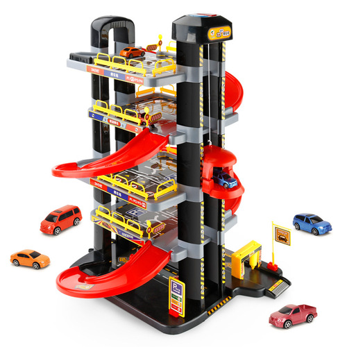 Guangwei TusDi Manual Lighting Lift Track Parking Lot Institution Enrollment Renewal Gift Gift Box Toy Gift