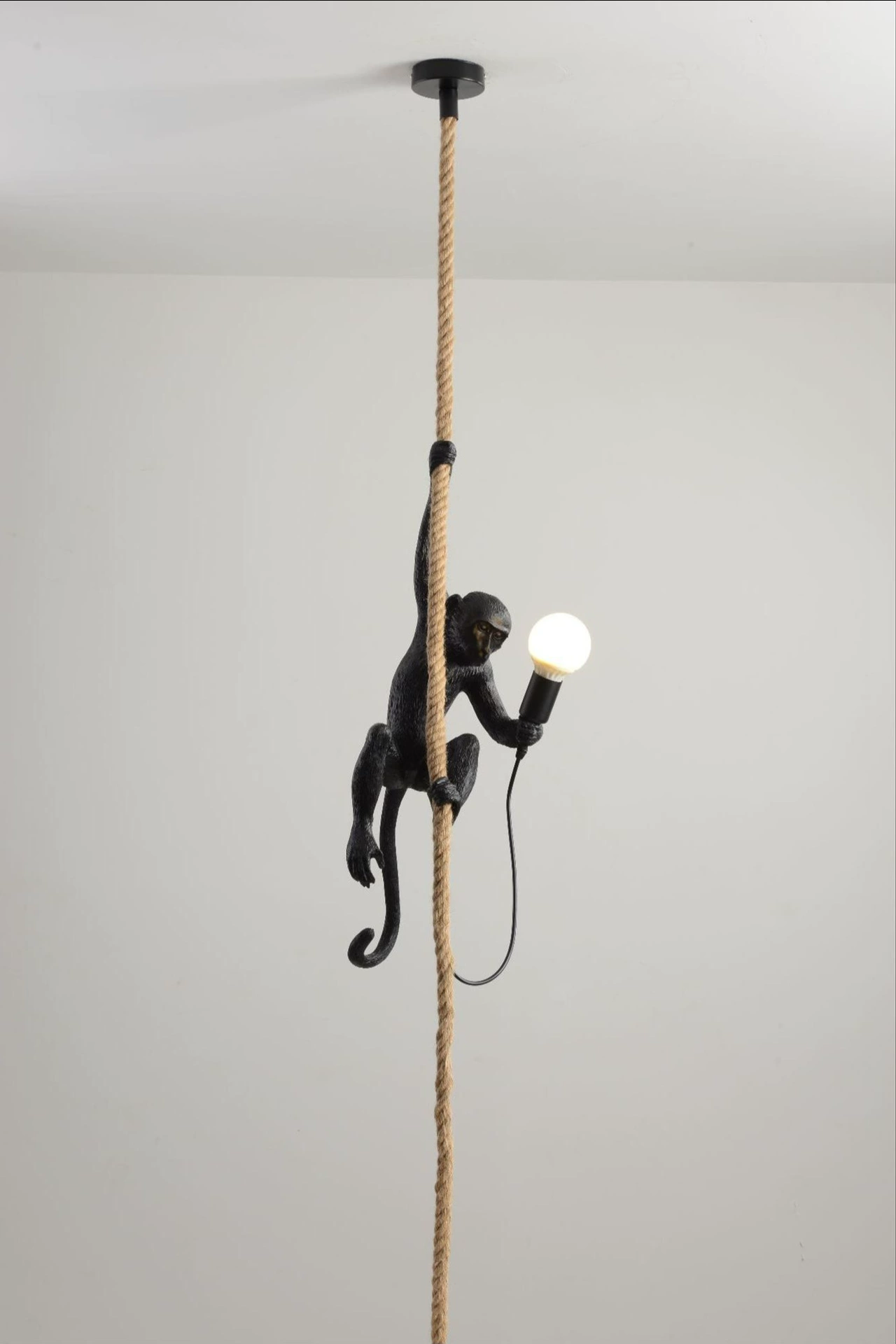 Cross -border source factory directly for monkey chandeliers industrial style Nordic chandelier restaurant decorative light resin lights