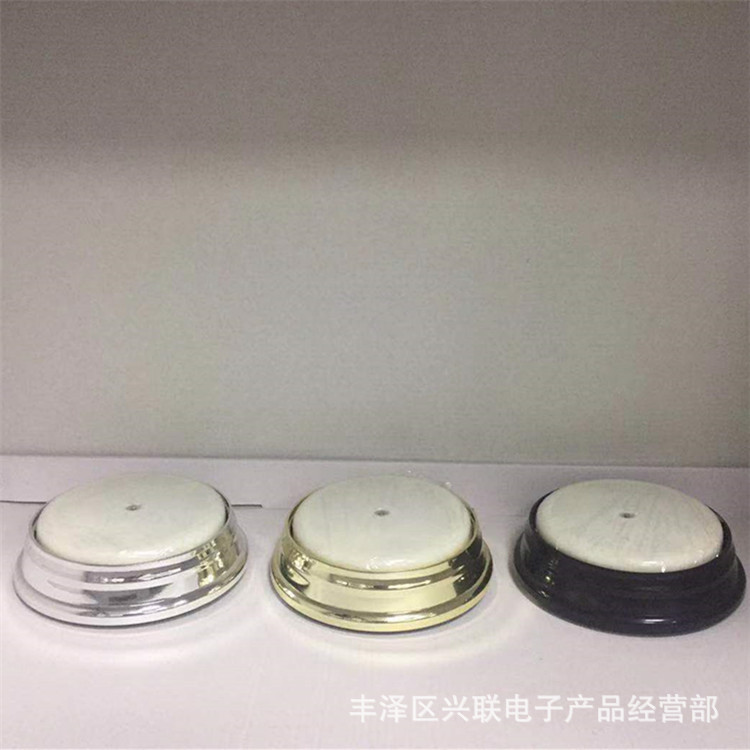 彩光璀璨广告传媒用七彩手机架LED转盘展示架炫酷旋转桌面灯箱