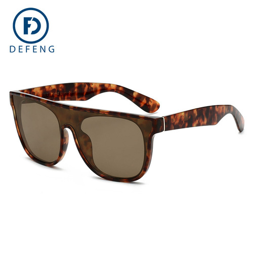 DeFeng 28013 European & American Style One-Piece Windproof Goggles – Fashionable Sunglasses for Women & Men – Cross-Border Product