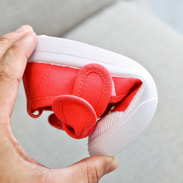 children's cloth espadrilles with bow