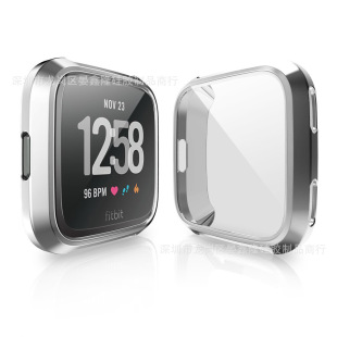 Для Fitbit Versa2 защитный чехол все включено покрытие экрана Мягкий чехол из ТПУ Versa чехол для часов