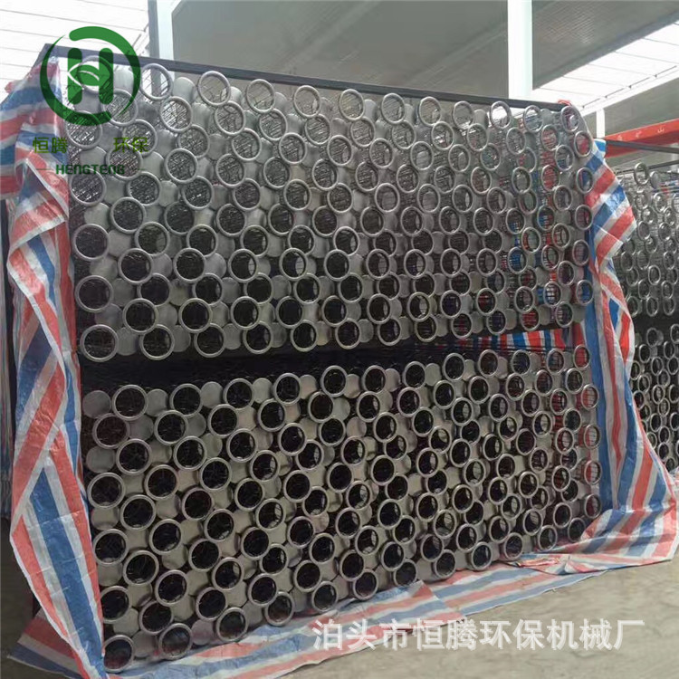 扁型除尘器布袋骨架袋笼 滤笼架 镀锌收尘笼骨架收尘设备龙骨厂家