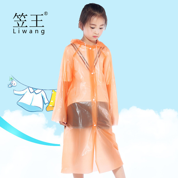 Red raincoat for men and women