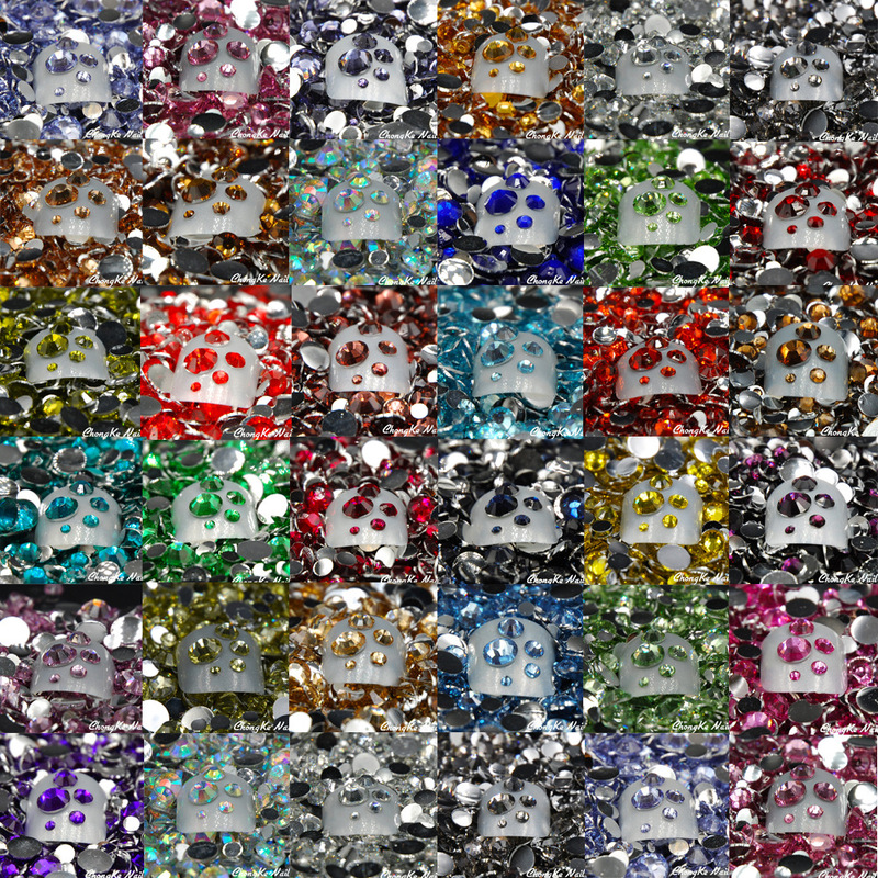 Wholesale see AB 10000 flat resin drill diy jewelry accessories mobile phone beauty nail material