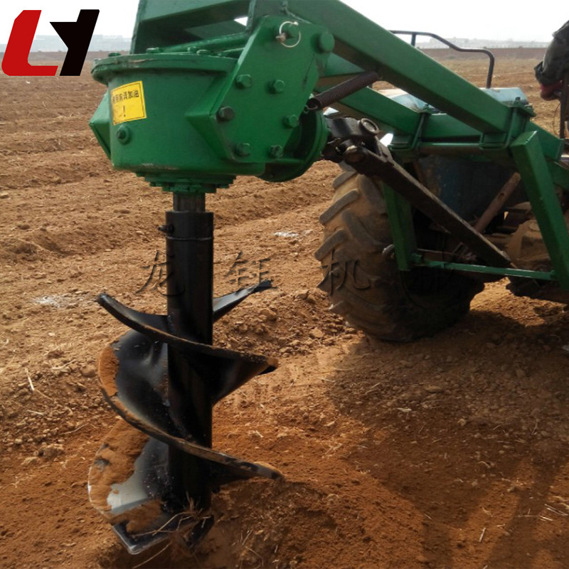 后置式春季栽树挖坑机 园林绿化植树钻坑机 工程建设植树挖坑机