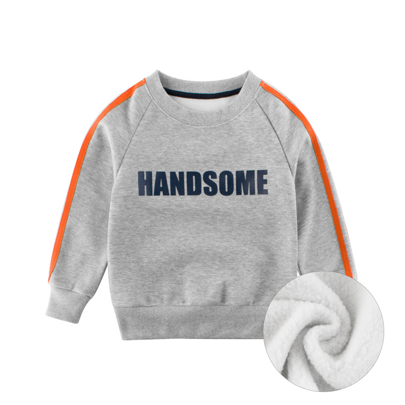 Ropa infantil 27kids, novedades de primavera 2024, sudaderas de moda para niños con forro polar, ropa infantil al por mayor