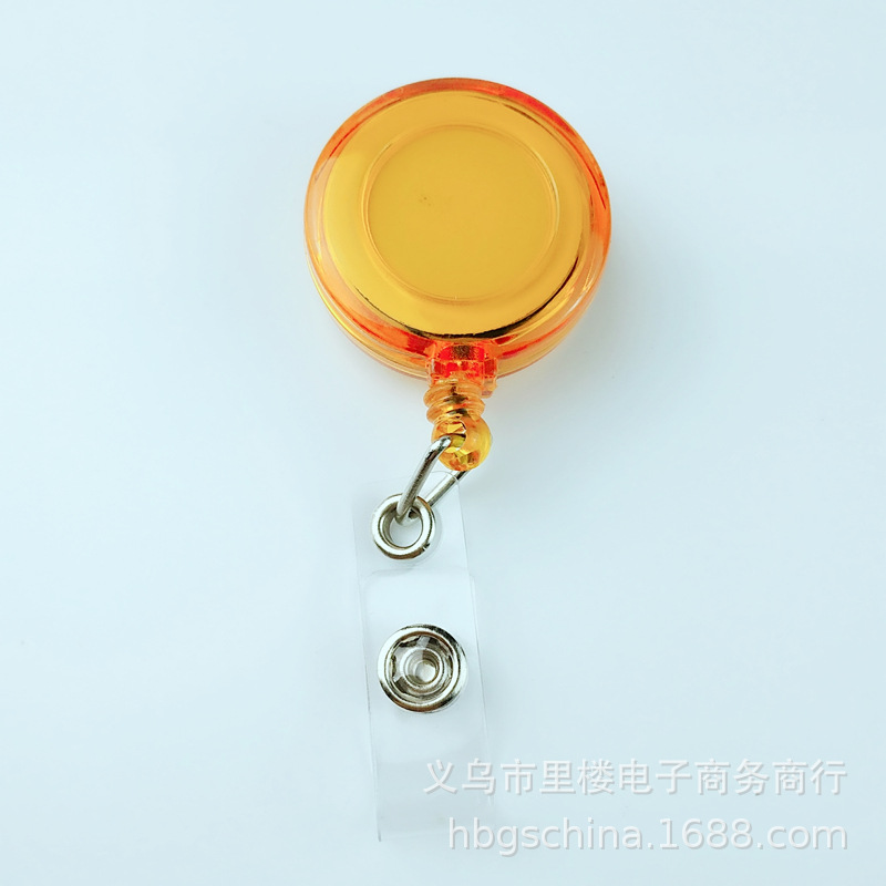 胸カードメーカーの証明書を引っ張りやすい円形の胸カードを引っ張りやすい金属ボタン伸縮ボタン29色