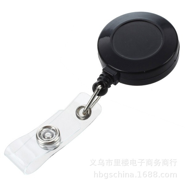 胸カードメーカーの証明書を引っ張りやすい円形の胸カードを引っ張りやすい金属ボタン伸縮ボタン29色