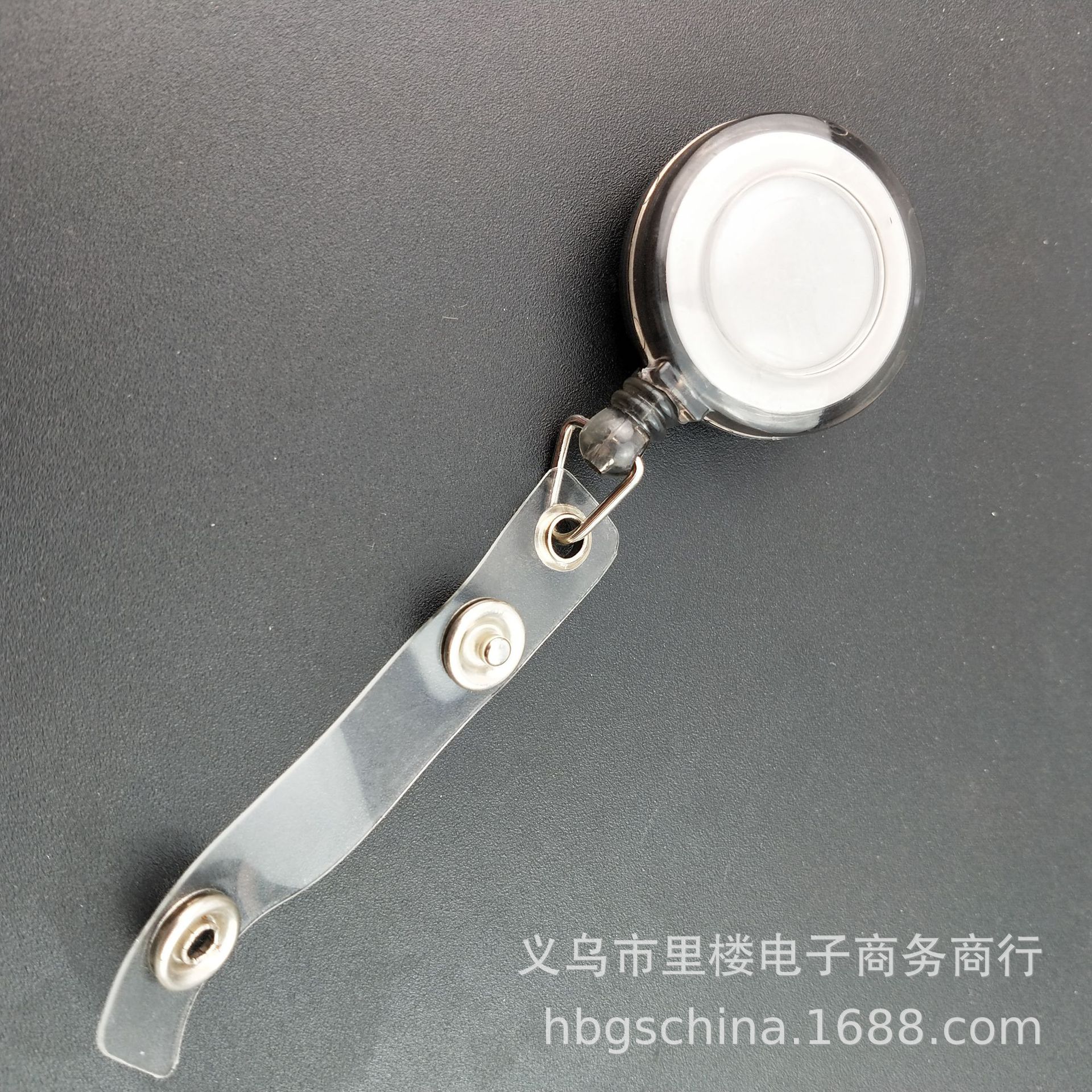 胸カードメーカーの証明書を引っ張りやすい円形の胸カードを引っ張りやすい金属ボタン伸縮ボタン29色