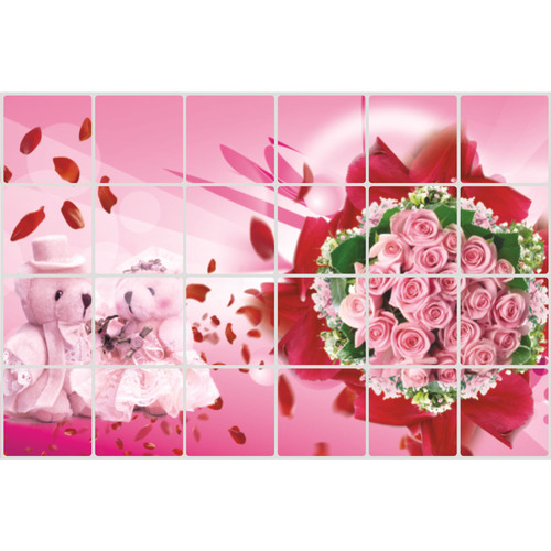 Kitchen oil-proof stickers, ceramic tile cabinets, white wall stickers, range hood-free wall stickers, wallpapers, self-adhesive stove stickers