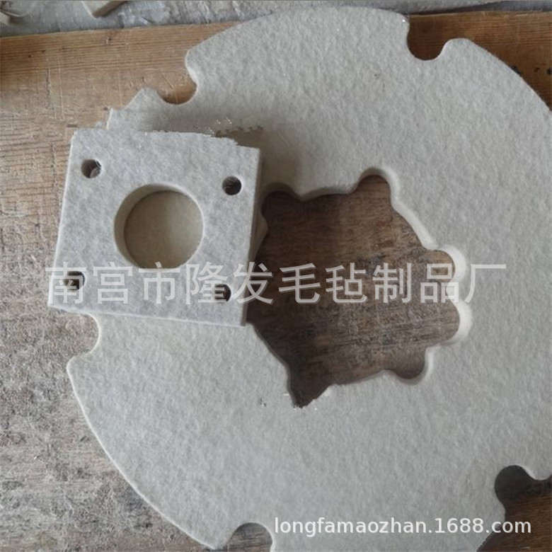 加厚吸油毛毡垫 防尘油导油羊毛毡介子 储油圈 空压机油封含油垫