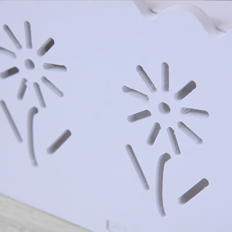 Caja de pañuelos multifuncional estilo europeo lindo pequeña flor caja de pañuelos de escritorio sala de estar mesa de café caja de almacenamiento de coches al por mayor