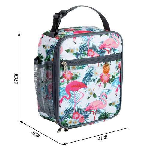 New Amazon Creative Children's Hand-held Thermal Insulation Waterproof Lunch Bag Digitally Printed Oxford Cloth Cartoon Lunch Bag
