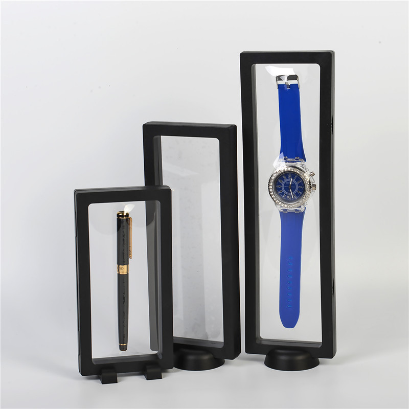 230*90 pluma Suspensión de plástico transparente caja de embalaje visual 3D reloj tijeras Wenwan película de succión caja