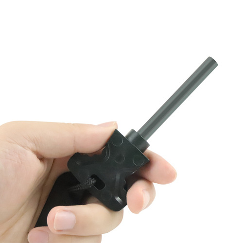 Amazon Survival Butterfly-Shaped Wide Handle Wild Survival Flintstone Solid Large Butterfly-Shaped Wide Handle