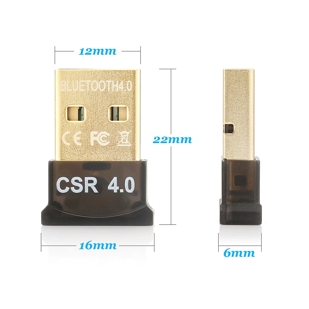 USB Bluetooth адаптер 4.0, аудио приёмник CSR4.0, адаптер Bluetooth поддерживает Win8/10