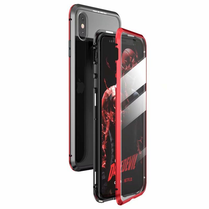 Aplicación transfronteriza iPhone16promax HD vidrio de doble cara SE4 Wanmagnetic King 13pro funda para teléfono móvil Apple 15