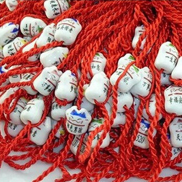 red rope bracelet