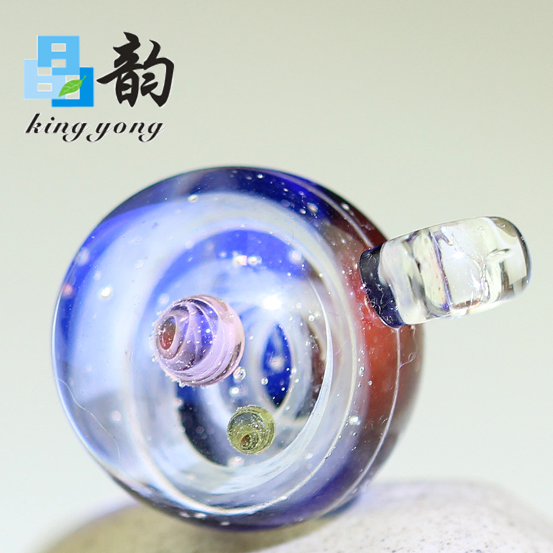 파란색 배경 흰색 성운 4 #