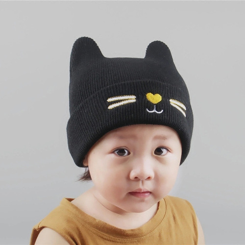 Factory direct sales of new children's knitted hats, baby woolen hats, autumn and winter maternal and infant supplies wholesale