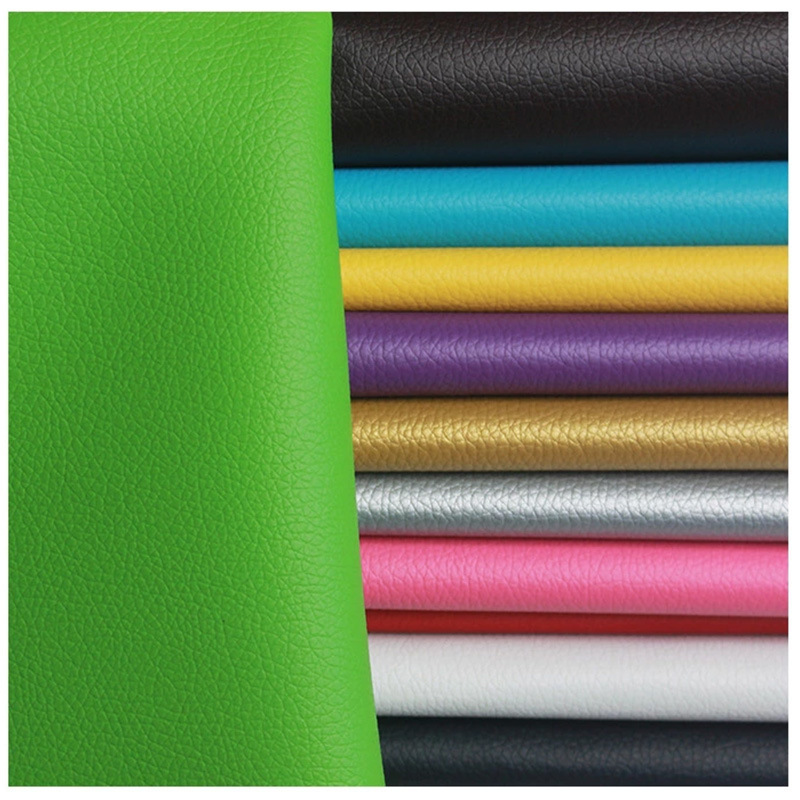 厂家直销pu皮革DE90小荔枝纹按摩椅门帘皮拖鞋软包装饰皮革面料