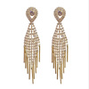 Silver needle, fashionable trend earrings, silver 925 sample, European style