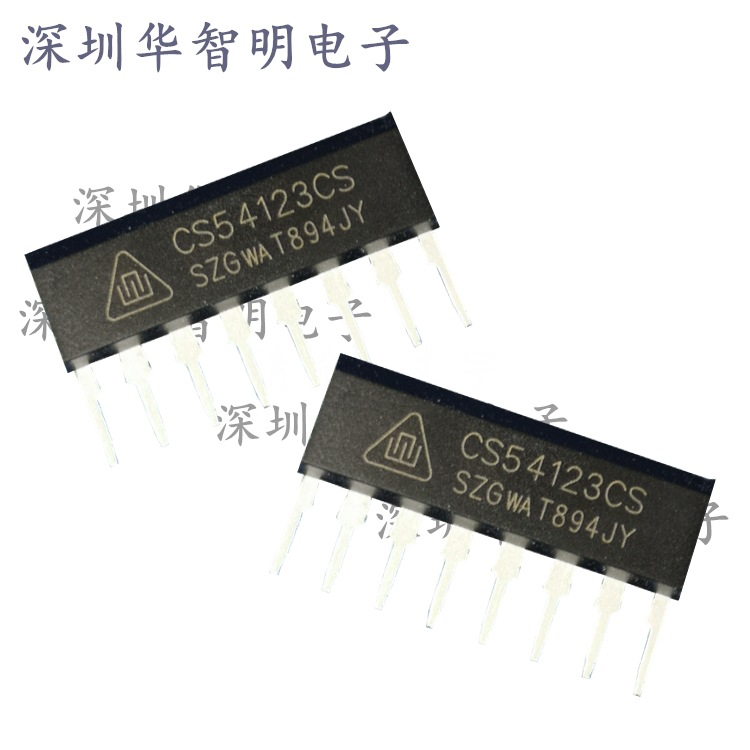 Wholesale CS54123CS in-line SIP-8 leakage protection circuit Huajing original high-speed ground leakage circuit