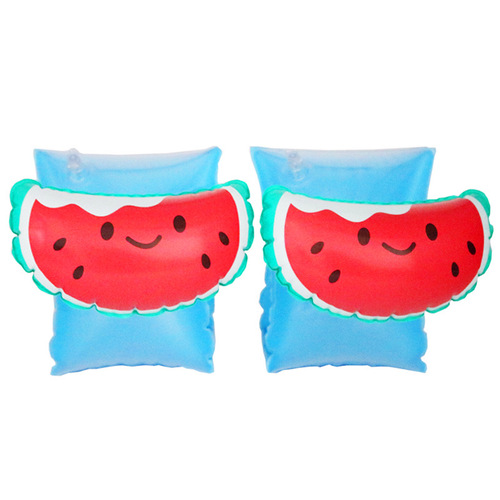 Supply ins new inflatable children's arm circle watermelon whale buoyancy cartoon baby arm circle water sleeve