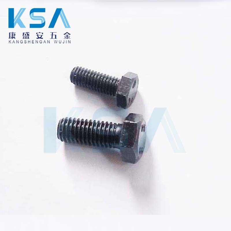 供应8.8级外六角螺丝 M8x20发黑 外六角螺丝  高强度螺栓