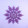 Plastic decorations, accessory, layout, window stickers, with snowflakes