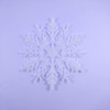 Plastic decorations, accessory, layout, window stickers, with snowflakes