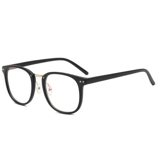 欧莱欧8026复古辐射平光镜2022新款大框男女士配近视眼镜框
