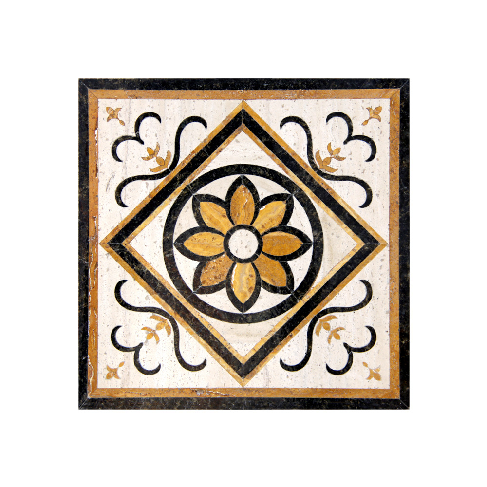 Papel pintado autoadhesivo al por mayor imitación mármol cristal europeo azulejo pegatinas salón decorativo piso pegatinas autoadhesivas piso parche